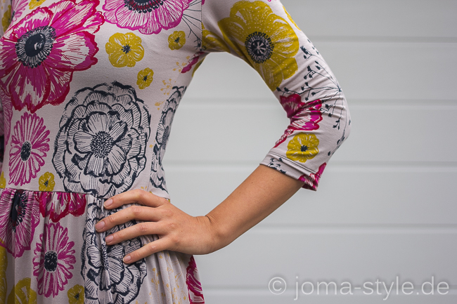 Kleiderliebe von jojolino aus Sommertraum pink von Lillestoff und Susalabim --> JOMA-style.de