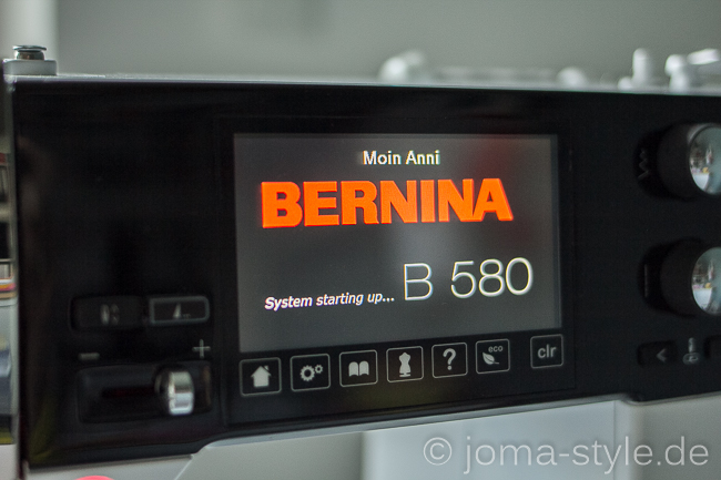Bernina B580 - Bernina.com --> JOMA-style.de